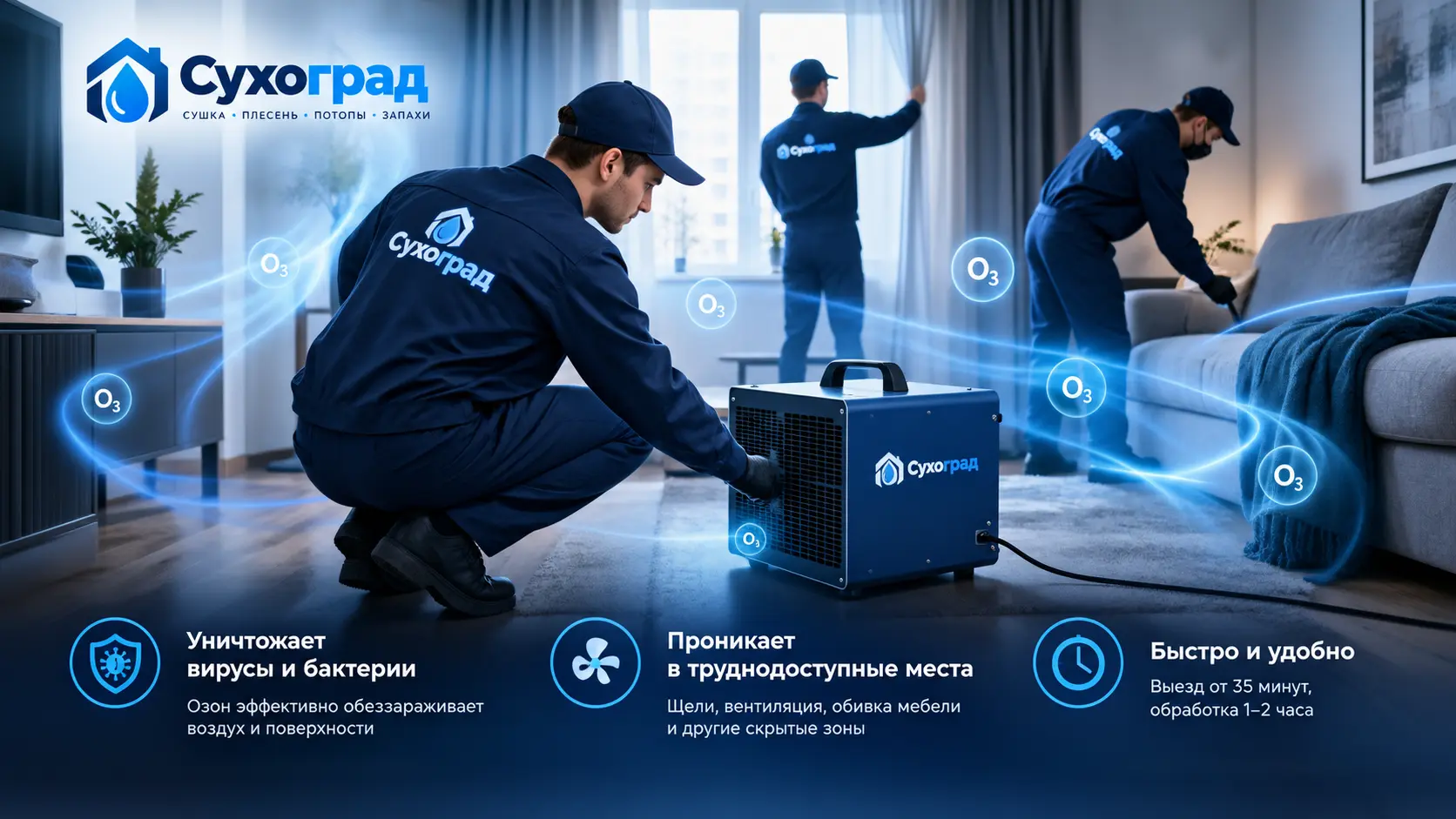 Озонация воздуха